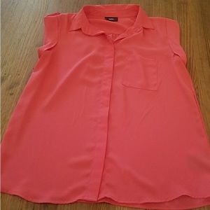 3/$10 Coral work blouse